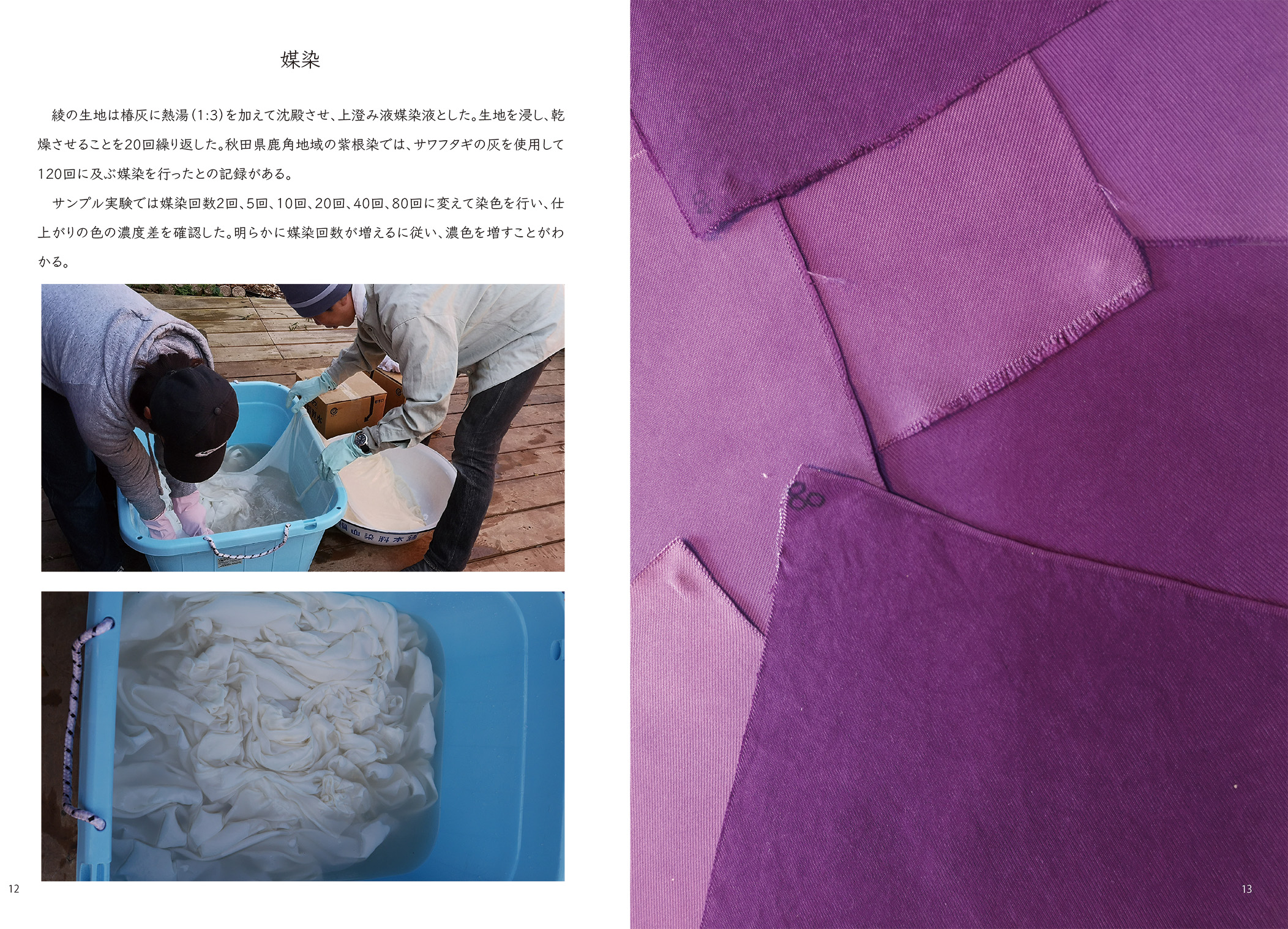 古代の紫染色再現実験報告書7