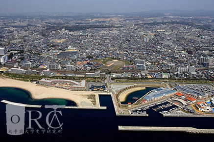 五色塚公園周辺航空写真４